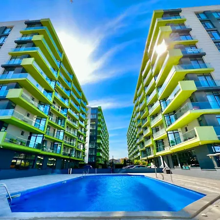 Apartament Breeze Large Family - Pool & Langa Plaja