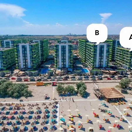 Apartament Breeze Large Family - Pool & Langa Plaja